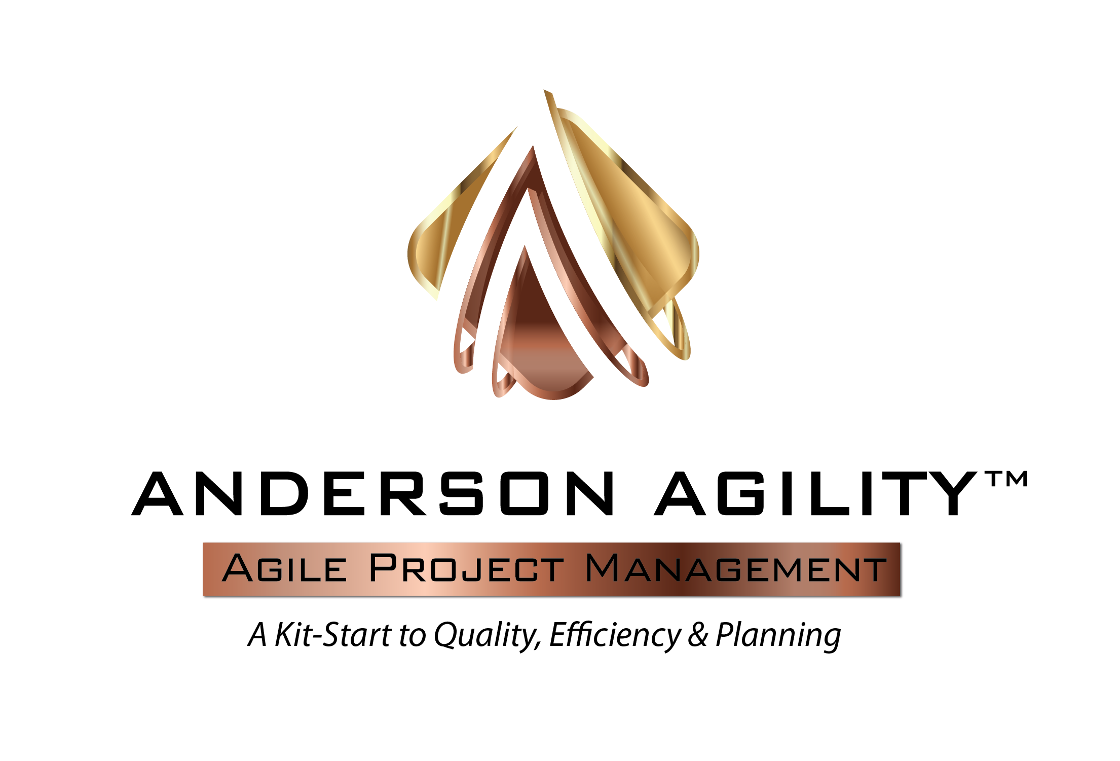 A logo of anderson agility agile project management